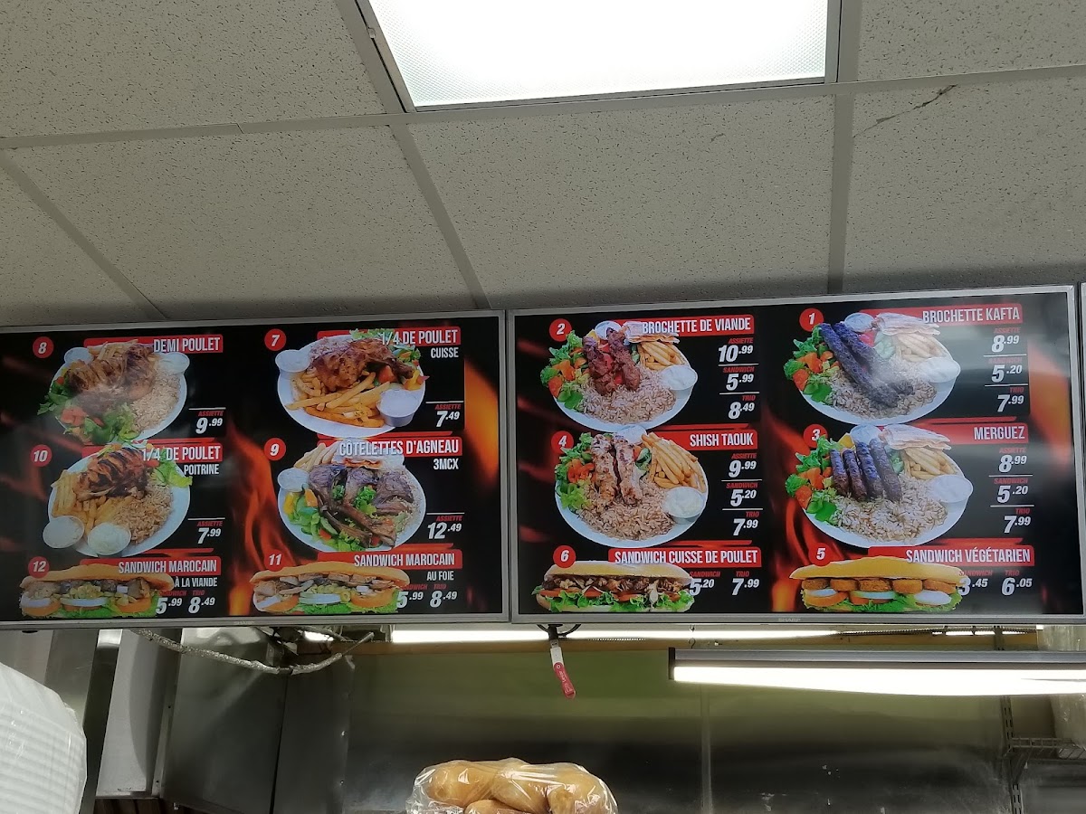 Grillades Yasmine Menu - Image 1